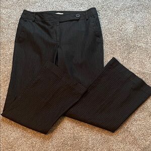 LOFT Black pin strip Women's Pants